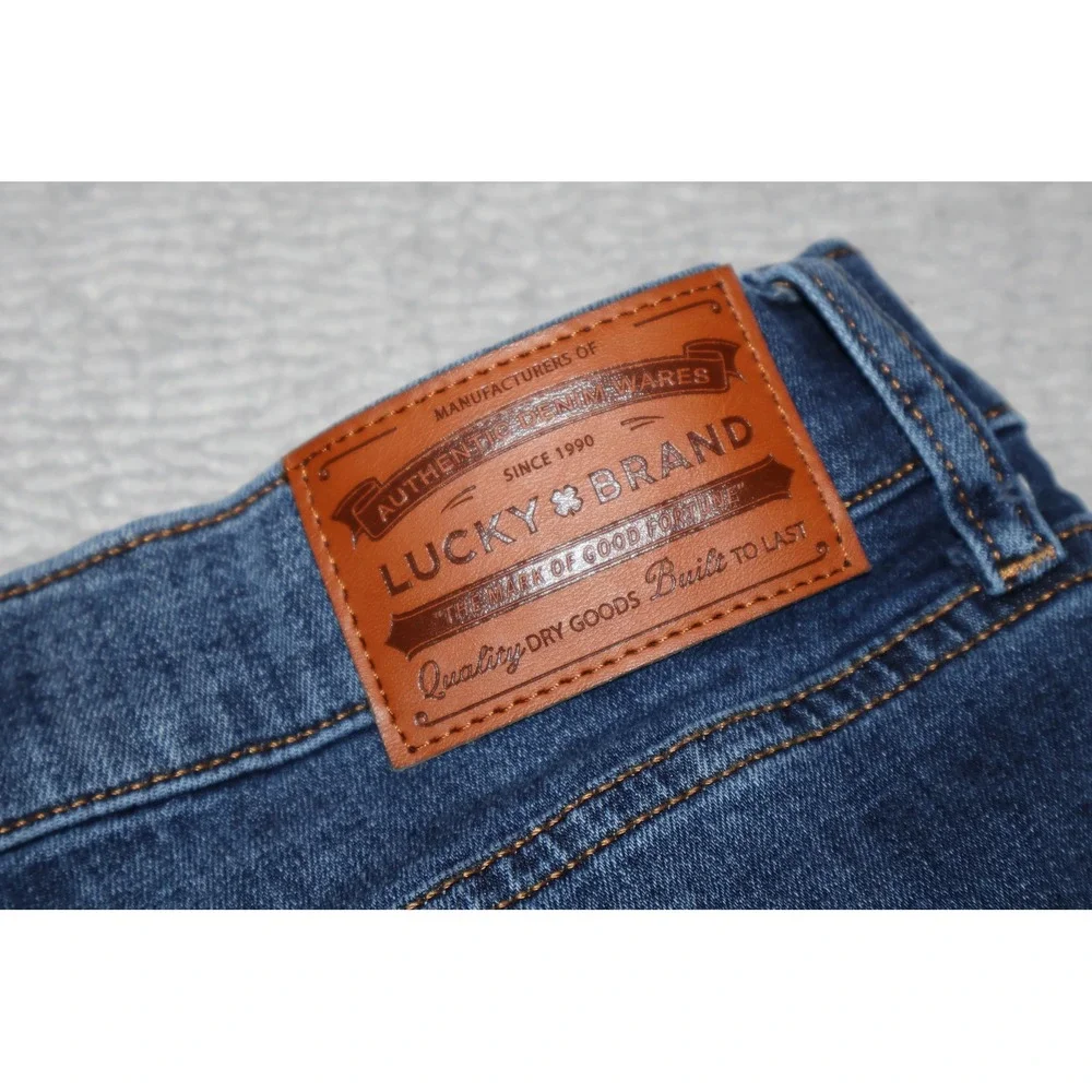 Lucky Brand Jeans Mens 36x30 Blue 223 Straight Leg Denim Pants Cotton Blend